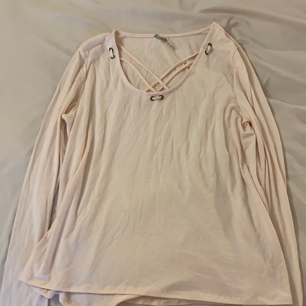 Mudd pink shirt